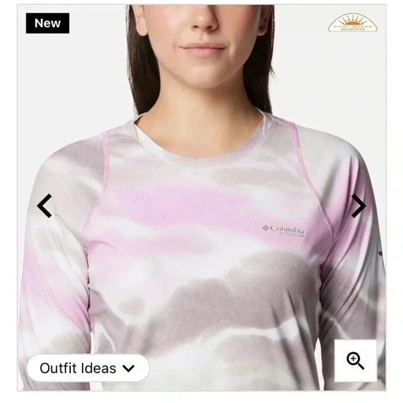 Women's Summit Valley™ Sun Deflector™ Long Sleeve Crew  Columbia - Picture 4 of 16